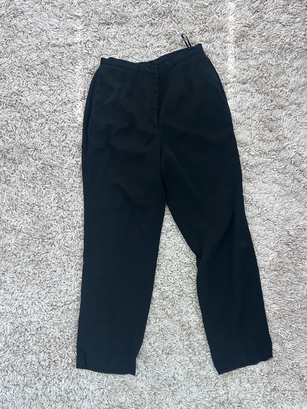 Worthington Black Women's Straight-Leg Dress Trousers